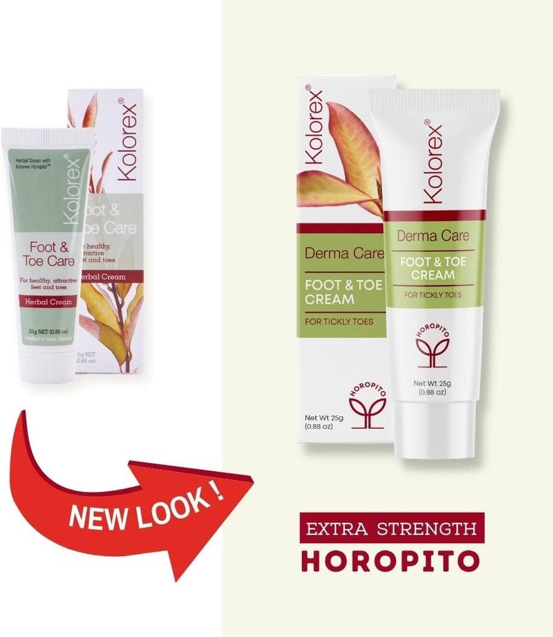 Kolorex Derma Care Foot & Toe Cream for Tickly Toes - 25g - Image 5